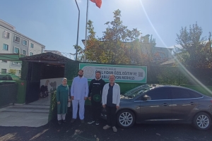 Sultan Şeyhmuz Ez-Zuli Derneği’nden Özel Fidan Rehabilitasyon Merkezi’ne anlamlı ziyaret