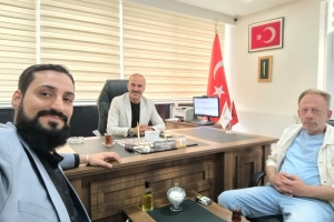 Sultan Şeyhmus Ez-Zuli Derneği’nden İHA Diyarbakır Bölge Müdürlüğü'ne Ziyaret