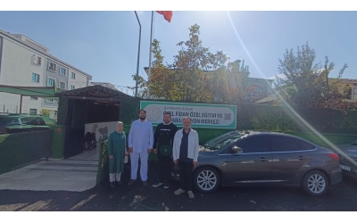 Sultan Şeyhmuz Ez-Zuli Derneği’nden Özel Fidan Rehabilitasyon Merkezi’ne anlamlı ziyaret