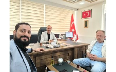 Sultan Şeyhmus Ez-Zuli Derneği’nden İHA Diyarbakır Bölge Müdürlüğü'ne Ziyaret