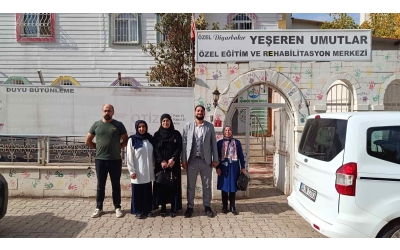 Sultan Şeyhmus Ez-Zuli Derneği Yönetimi Rehabilitasyon Merkezini Ziyaret Etti