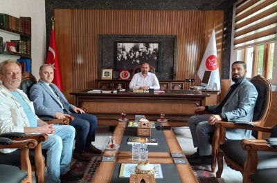 Sultan Şeyhmus Ez-Zuli Derneği’nden Diyarbakır İl Müftüsü Celal Büyük’e Ziyaret